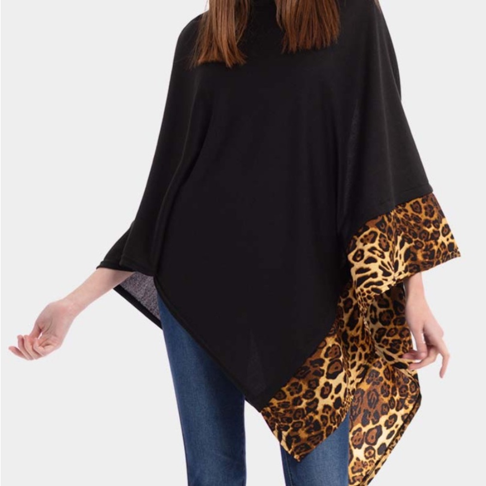 Printed Poncho